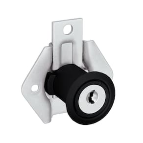 Fechadura Móveis Gaveta Armário Stam 302 31mm Preto Fosco
