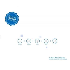 Kit 5 Vasos Sanitários com Caixa Acoplada e Assento Queda Amortecida Debba Classic Roca Branco Brilhante