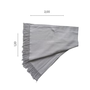 Manta 100% Co 1,20 X 1,50 Naturalle 001486/ 0019 Cru/Cinza