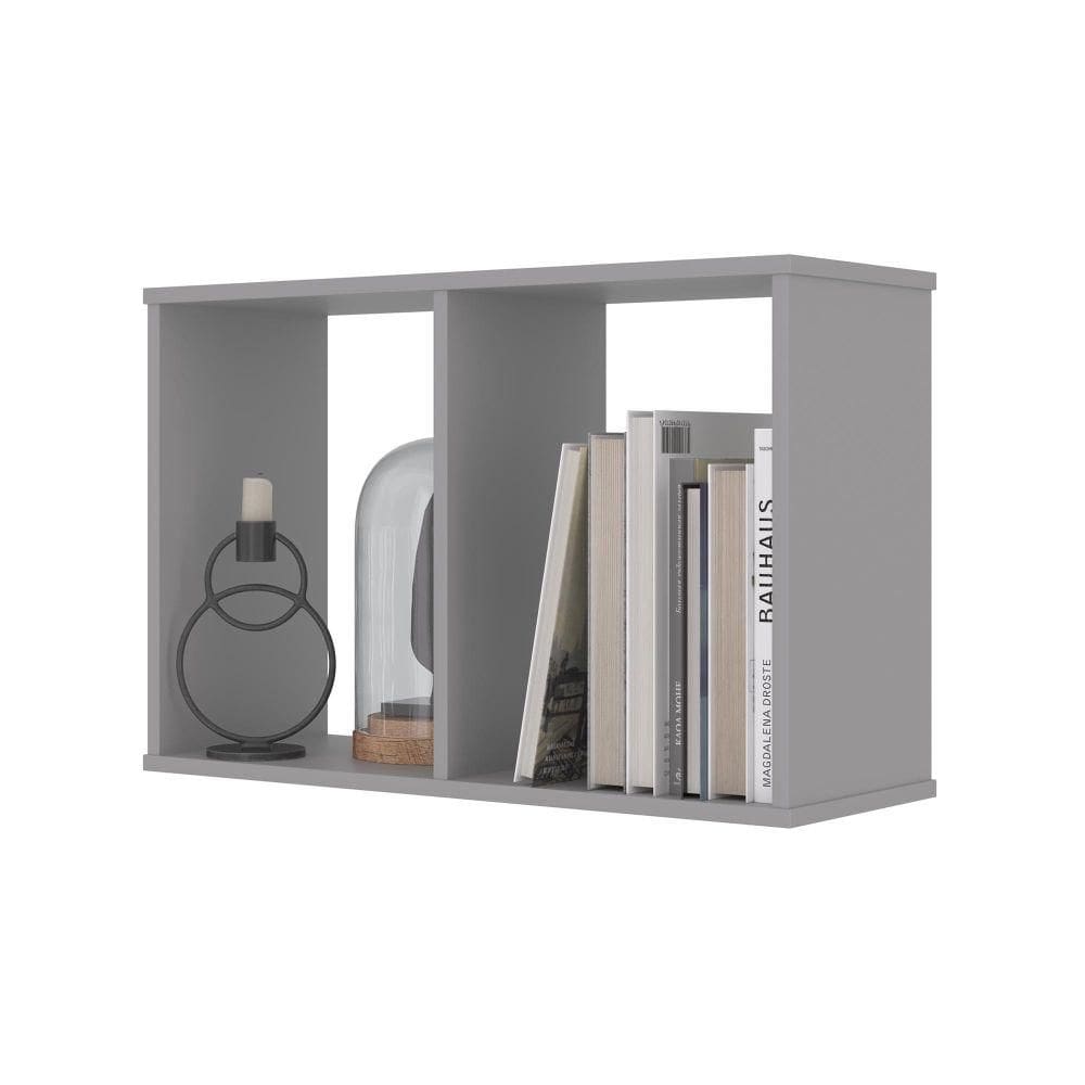 Conjunto de 2 Nichos Carolina  Cinza