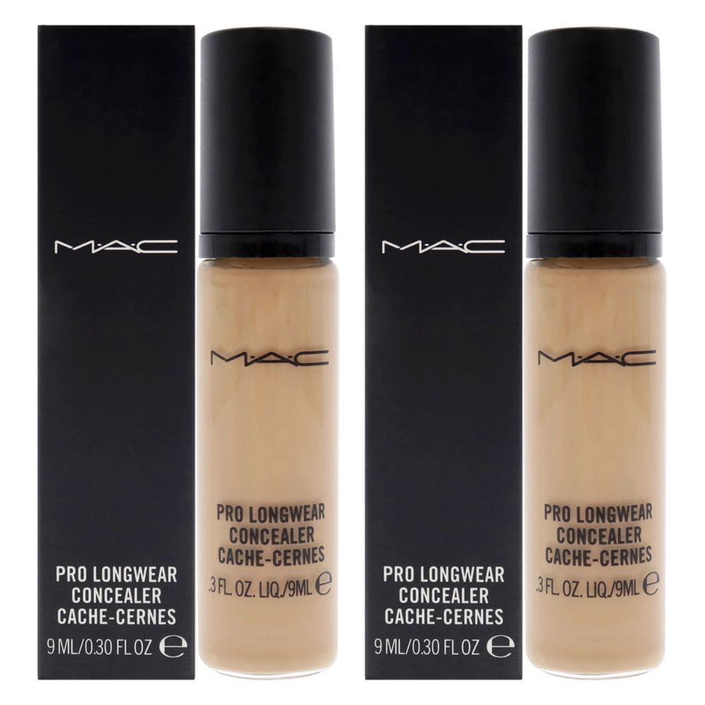 Corretivo MAC Pro Longwear NC30 9 ml, pacote com 2