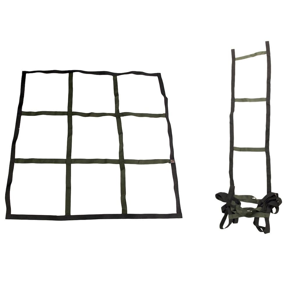 Kit: Quadrado E Escada De Agilidade Para Treino Funcional