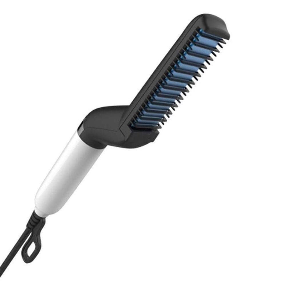 Pente Alisador de Barba/Cabelo 2 em 1 - Íons Negativos