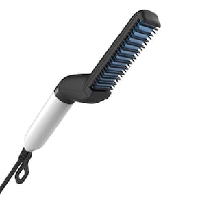 Pente Alisador de Barba/Cabelo 2 em 1 - Íons Negativos