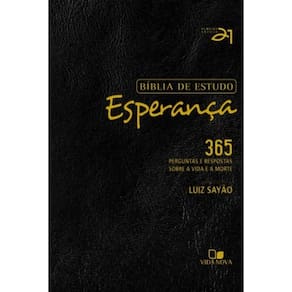 Biblia De Estudo Esperanca - Lilas - Revisada E At