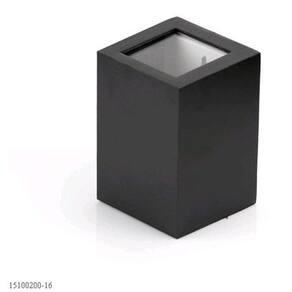 Germany Arandela Frankfurt 125Mm 2 Fachos 1Xg9 Preto 15100200-16