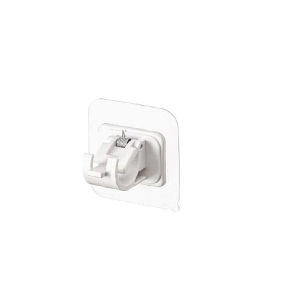 Suporte Ajustável Gancho Branco Varão Cortina V2589
