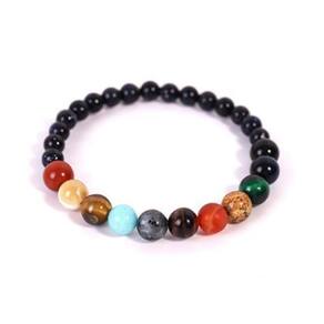 Pulseira Sistema Solar 8 Planetas Galaxia Yoga P7613