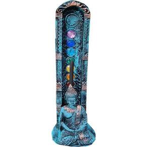 Incensário 7 Chakras Buda Pedras 13522