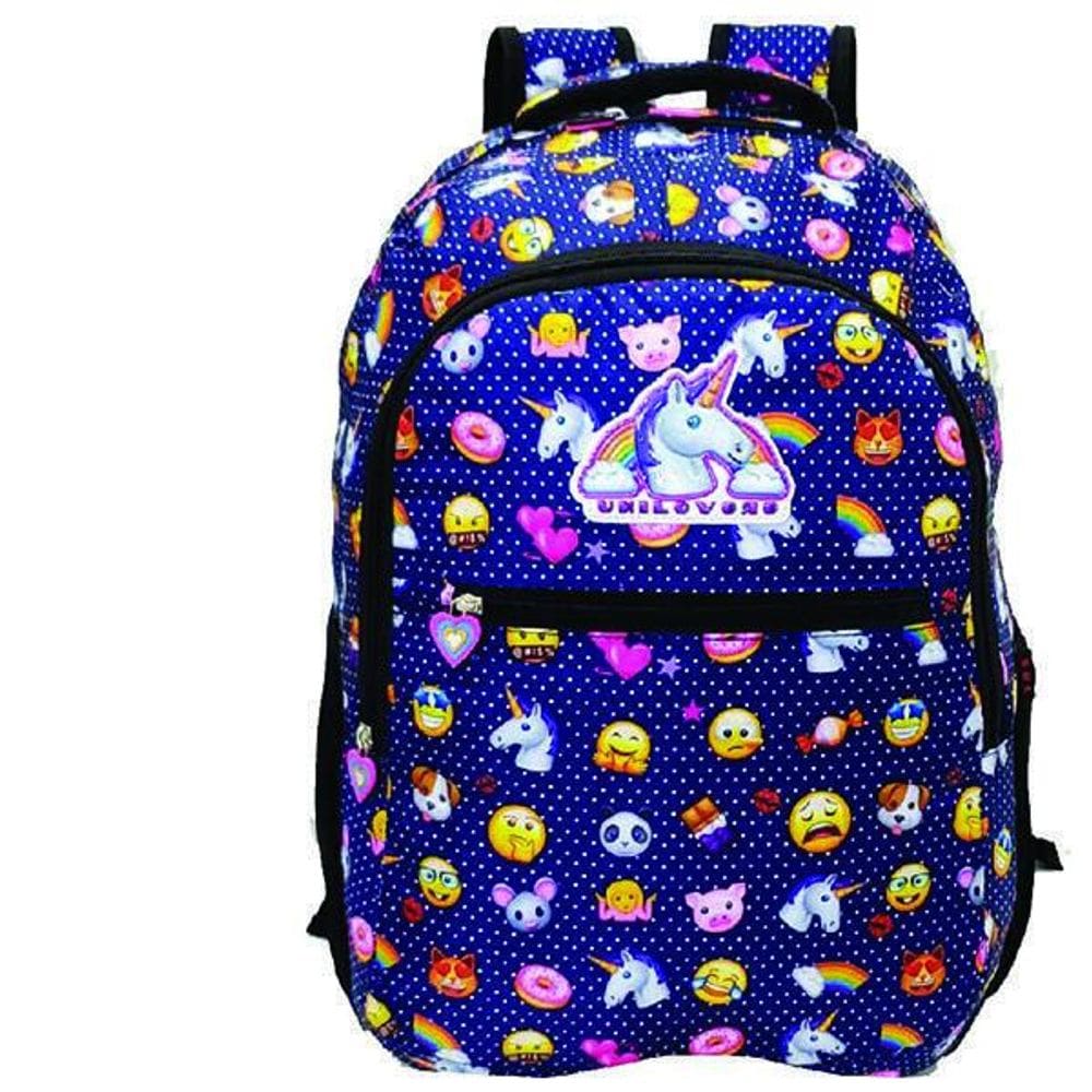 Mochila Escolar Unilovers Emojis M3774