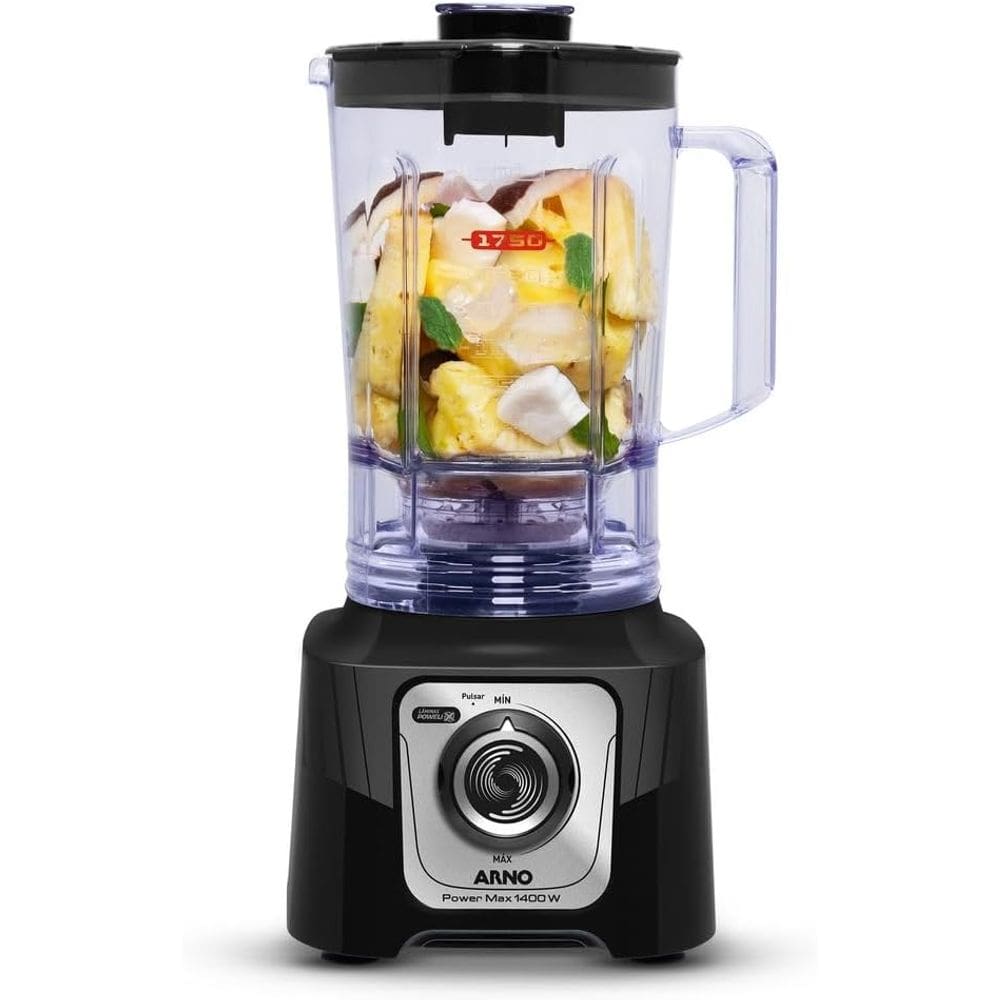 Liquidificador Arno Powermax 1400W Comfort Control 15 Velocidades LN65 Preto
