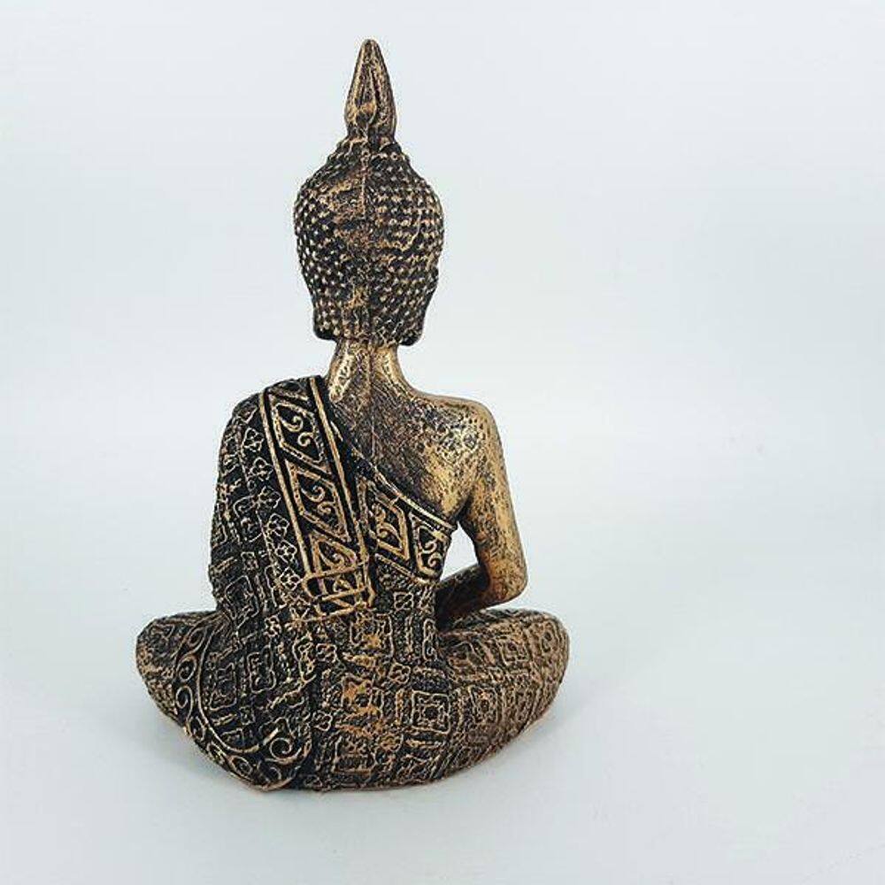Buda Sidarta Rezando Ouro 05503