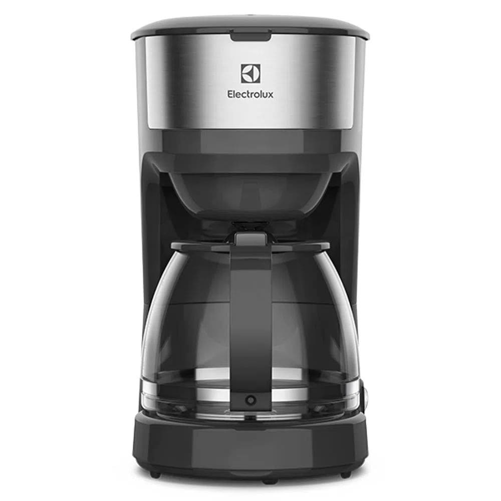 Cafeteira Elétrica Electrolux Efficient 30 Xícaras 1,2 Litros Função Manter Aquecido e Sistema Corta Pingos Preto/Inox ECM20