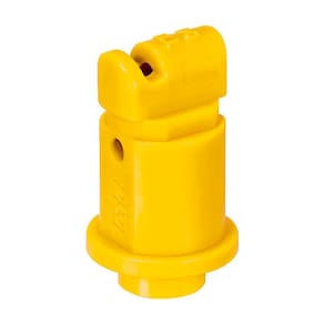 Ponta de Pulverização com Indução de Ar para Jato Plano 110º em Polímero - Amarelo