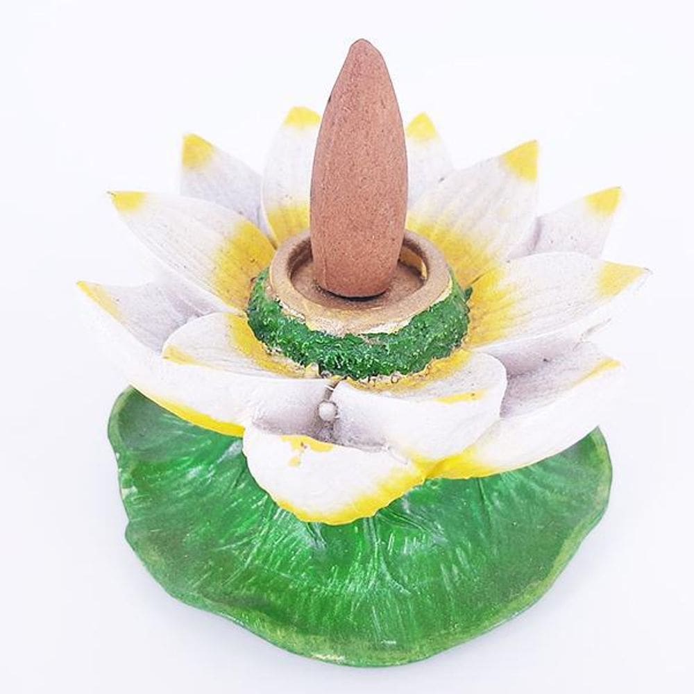 Incensário Cascata Flor De Lótus