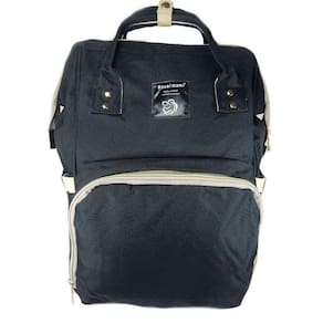 Mochila Maternidade Impermeável Bebê Preta Bolsa 1005