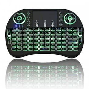 Mini Teclado Air Mouse Touch Sem Fio Wireless Com Led Homologação: 25481602799