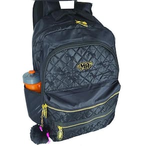 Mochila Notebook Juvenil Escolar + Pompom M4260 Azul