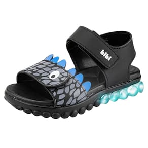 Sandália Infantil Menino Luz Bibi Summer Roller Dino Bibi