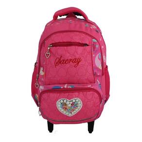 Mochila Escolar Feminina Notebook Rodinhas Juvenil Adulto H9