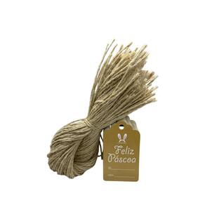 Tag Páscoa De Para 3 Cordão De Sisal Incluso 100 Unidades