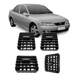 Difusor Ar Kit 4 Vectra 1997 A 2005 Lateral Central Grafite