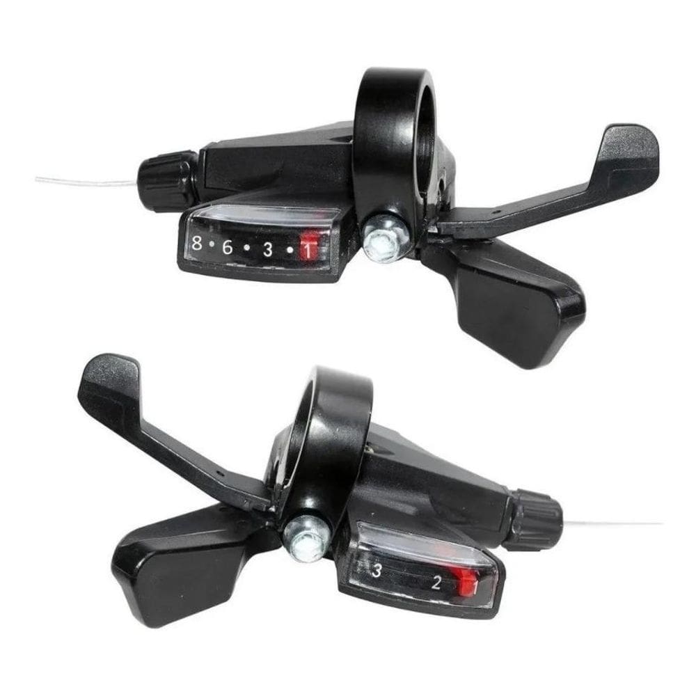 Alavancas De Câmbio Absolute K310 3X8 Velocidades Com Visores