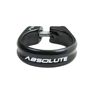 Abraçadeira Selim Absolute 35mm Alumínio Preto 20g
