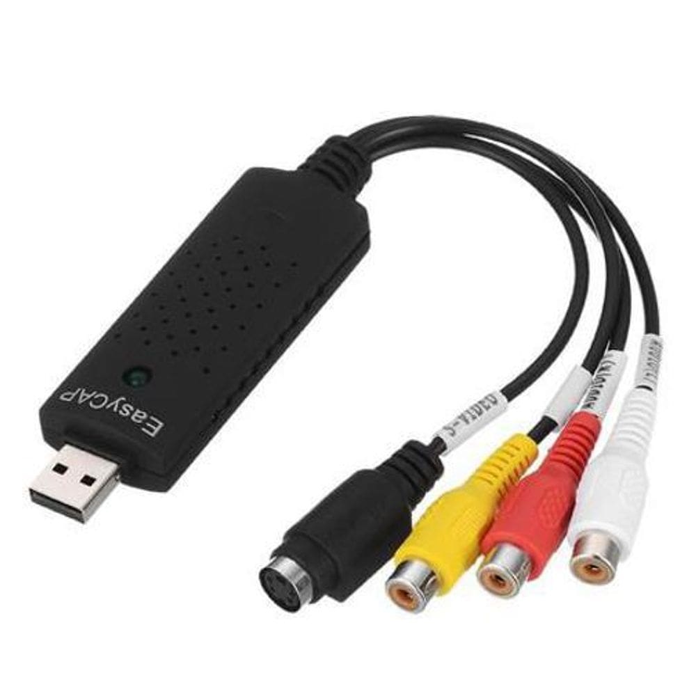 Placa De Captura Áudio E Vídeo Usb