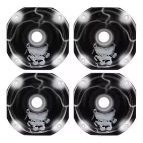 Kit 4 Corneta Curta Lc 14-50 Rosca Driver Grafitada Pitbull