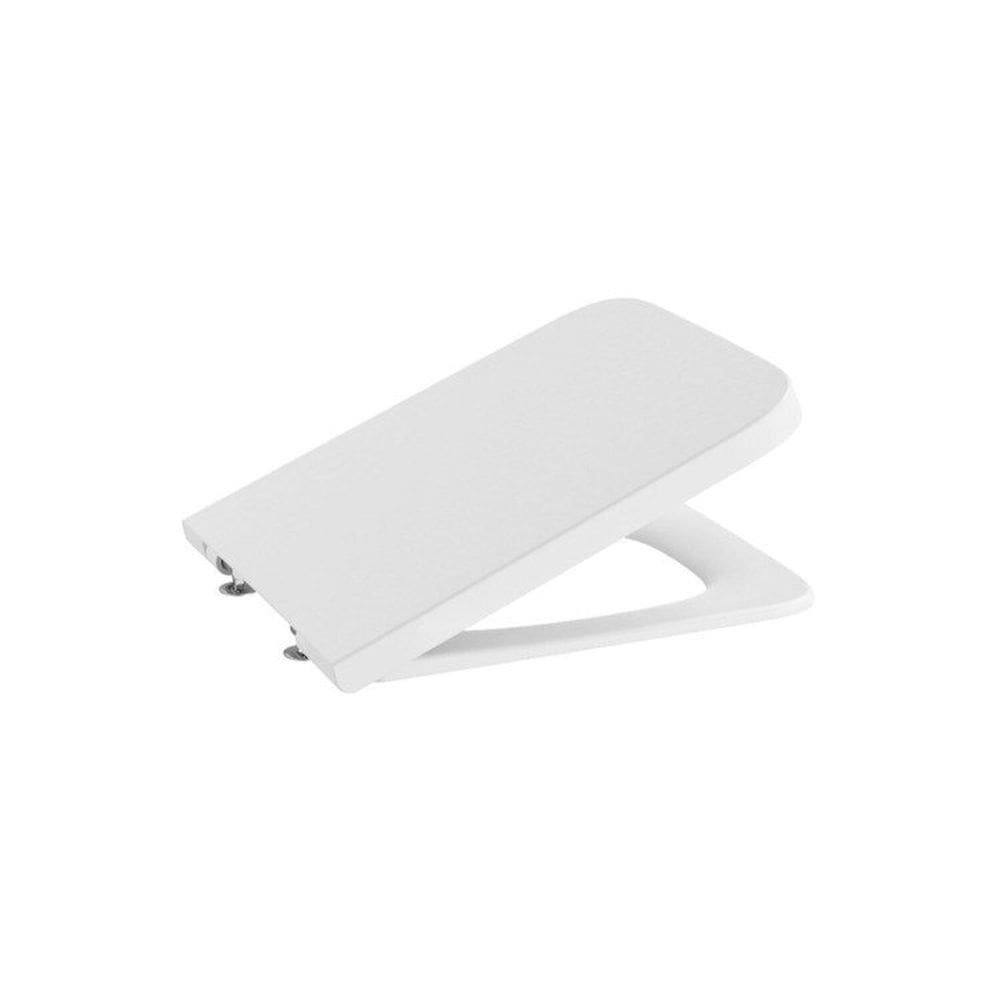 Kit 3 Assentos único com Queda Amortecida Inspira Square Roca Blanco Mate