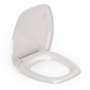 Kit 3 Assentos Sanitário com Softclose Thema Plus Incepa Biscuit Brilhante