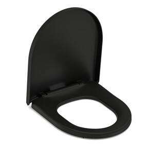 Kit 3 Assentos único Termofixo Soft Close Smart/slim Celite Matte Black
