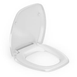 Kit 3 Assentos Sanitário com Softclose Thema Plus Incepa Branco Brilhante