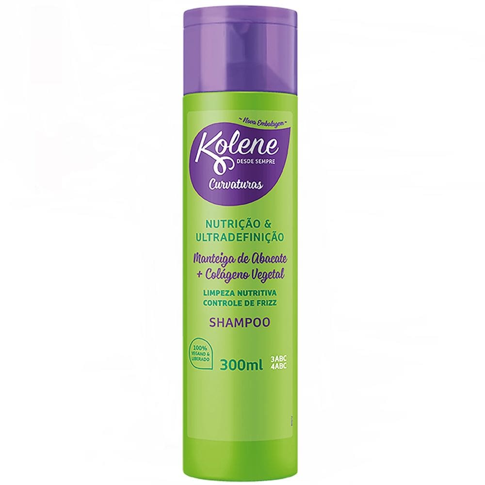 Shampoo Kolene Nutrição e Ultradefinição 300ml