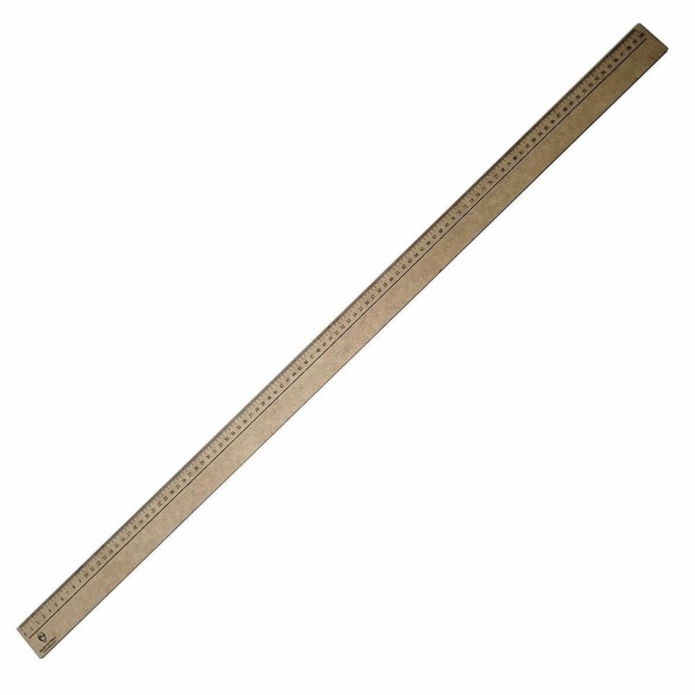 Kit 5 Régua 100 Cm Madeira Modelagem Estilista Corte Costura