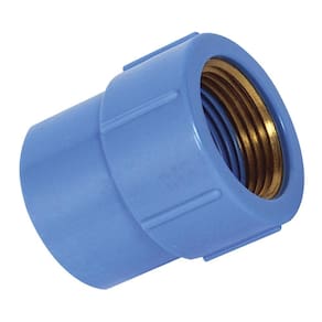 Luva Azul Com Bucha Latao Krona 25Mmx3/4 Kit Com 20 PecaS