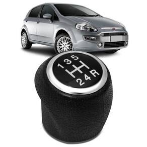 Bola Câmbio Manopla Preto Punto 2008 Em Diante