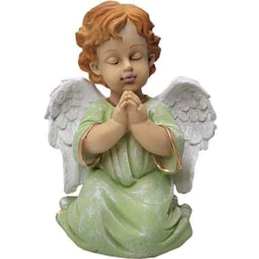 Anjo Alado Menino Rezando Grande 28046