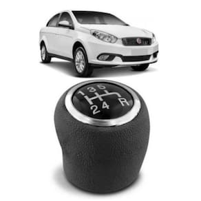 Bola Câmbio Manopla Fiat Grand Siena 12.. Cinza