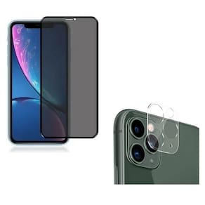 Kit Pel. 3D Privacidade Anti Spy + Pel. Lente Iph 11 Pro 5.8