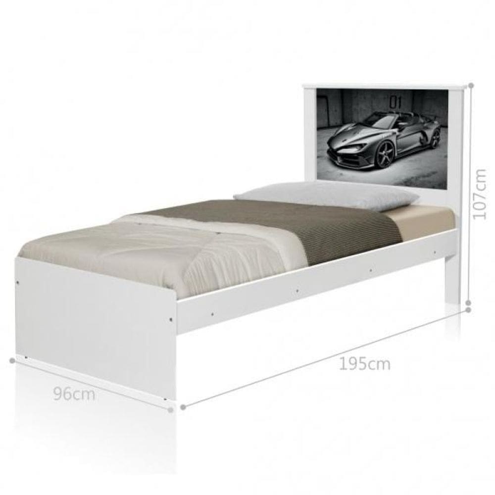Cama Solteiro Carro Sport
