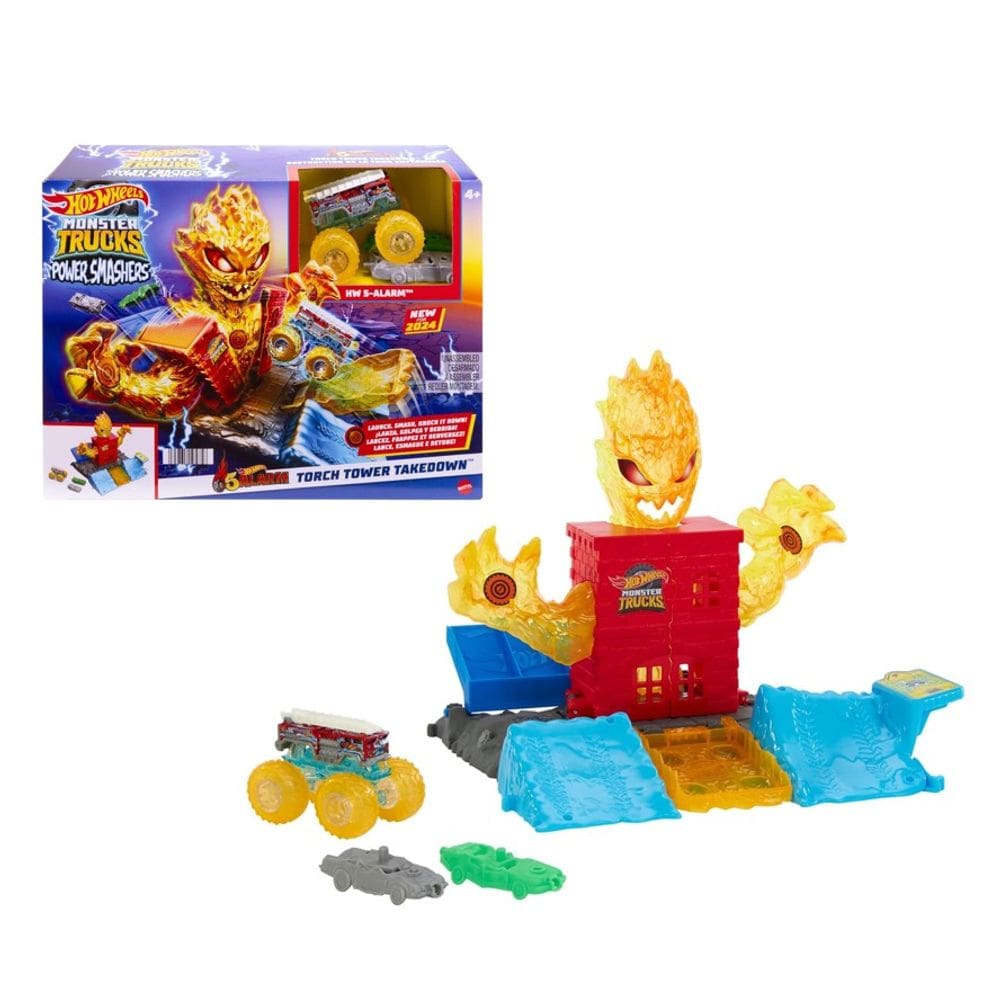 Hot Wheels Arena Demolição Apaga Incêndio HTP39 Mattel