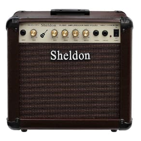 Amplificador  Cubo  Sheldon Vl3800 Para Violão 40 Watts Rms