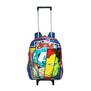 Mochila Vingadores Infantil Rodinhas Escolar Novo Meninos