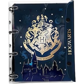 Fichário Universitário Pvc Cristal Harry Potter com Botão Dac 4566