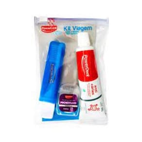 Kit De Higiene Oral Viagem Light Esc + Fio 25M + Creme 50G