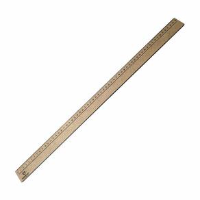 Kit 10 Régua 60Cm Madeira Modelagem Estilista Corte Costura