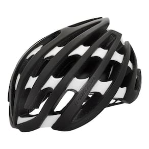 Capacete Ciclismo Light Road Preto E Branco Tam G 58/61 Mtb