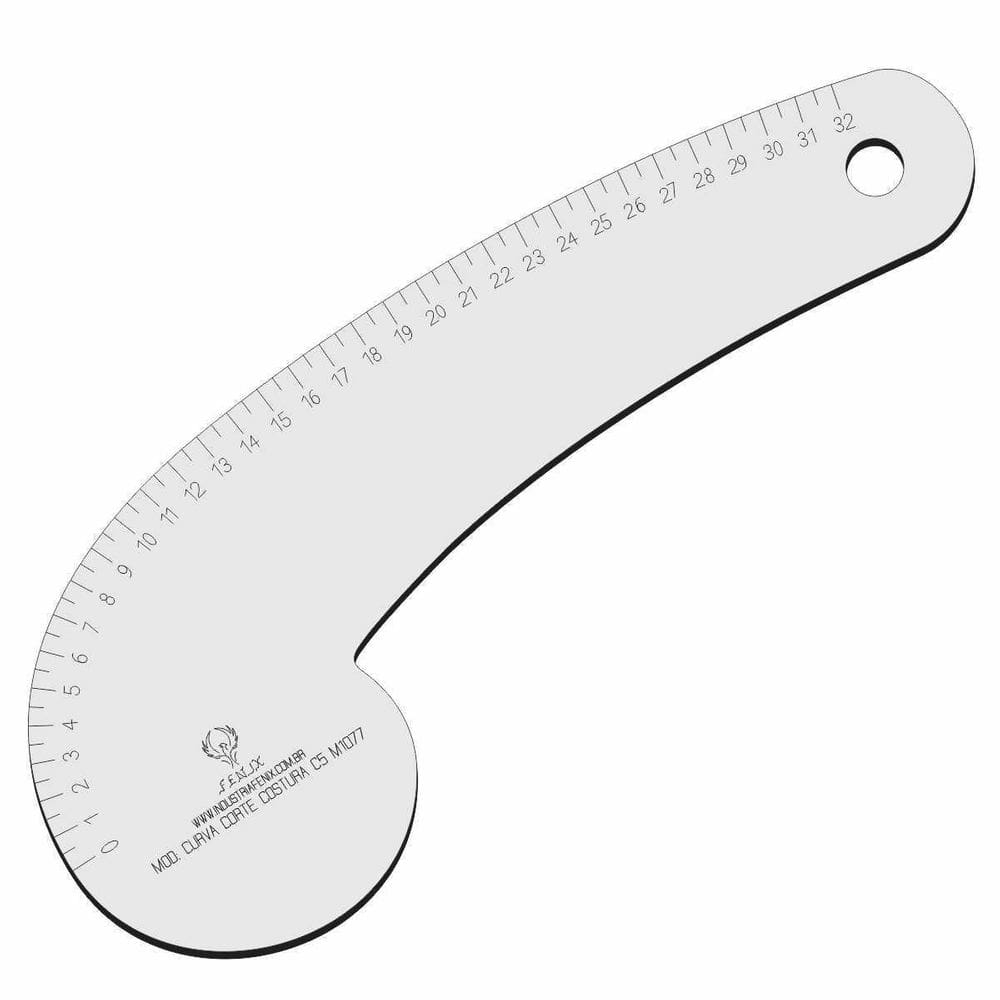 Curva Corte Costura Modelagem Estilista C5 1077 Acrili Fenix